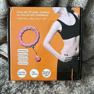 Pink Hula Hoop for Fitness